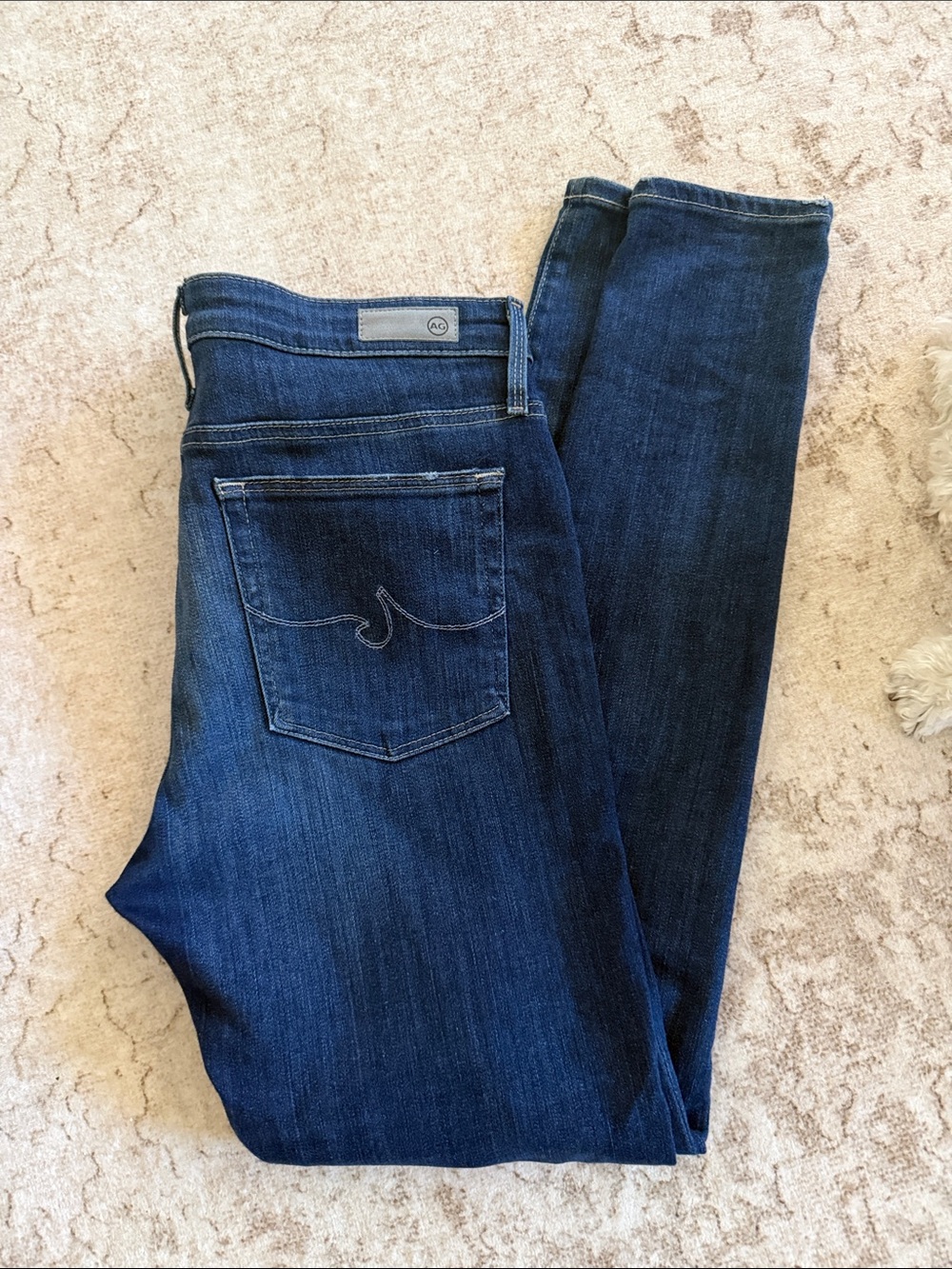 AG Adriano Goldschmied Dark Indigo Skinny Jeans